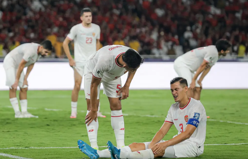 Tuyển Indonesia suy sụp sau giấc mơ World Cup tan vỡ